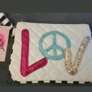 Betsey Johnson wristlet/pouch